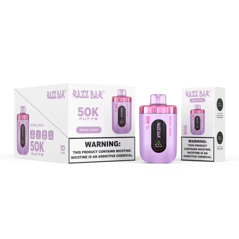 Razz Bar 50000 Puffs Smart Screen Disposable Vape