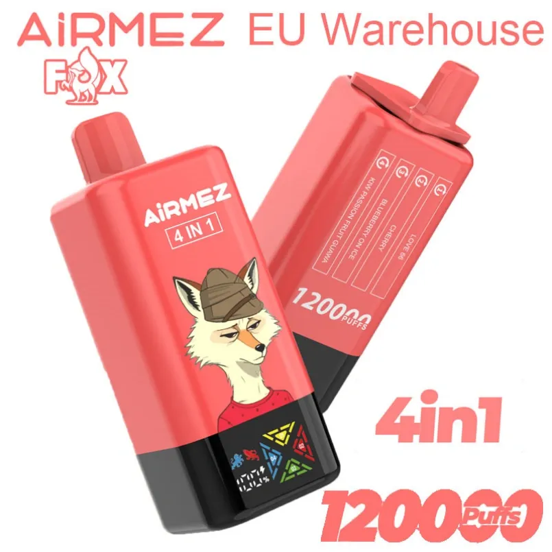 Airmez Fox 120000 Puffs 120K 4 in 1 Disposable Vape