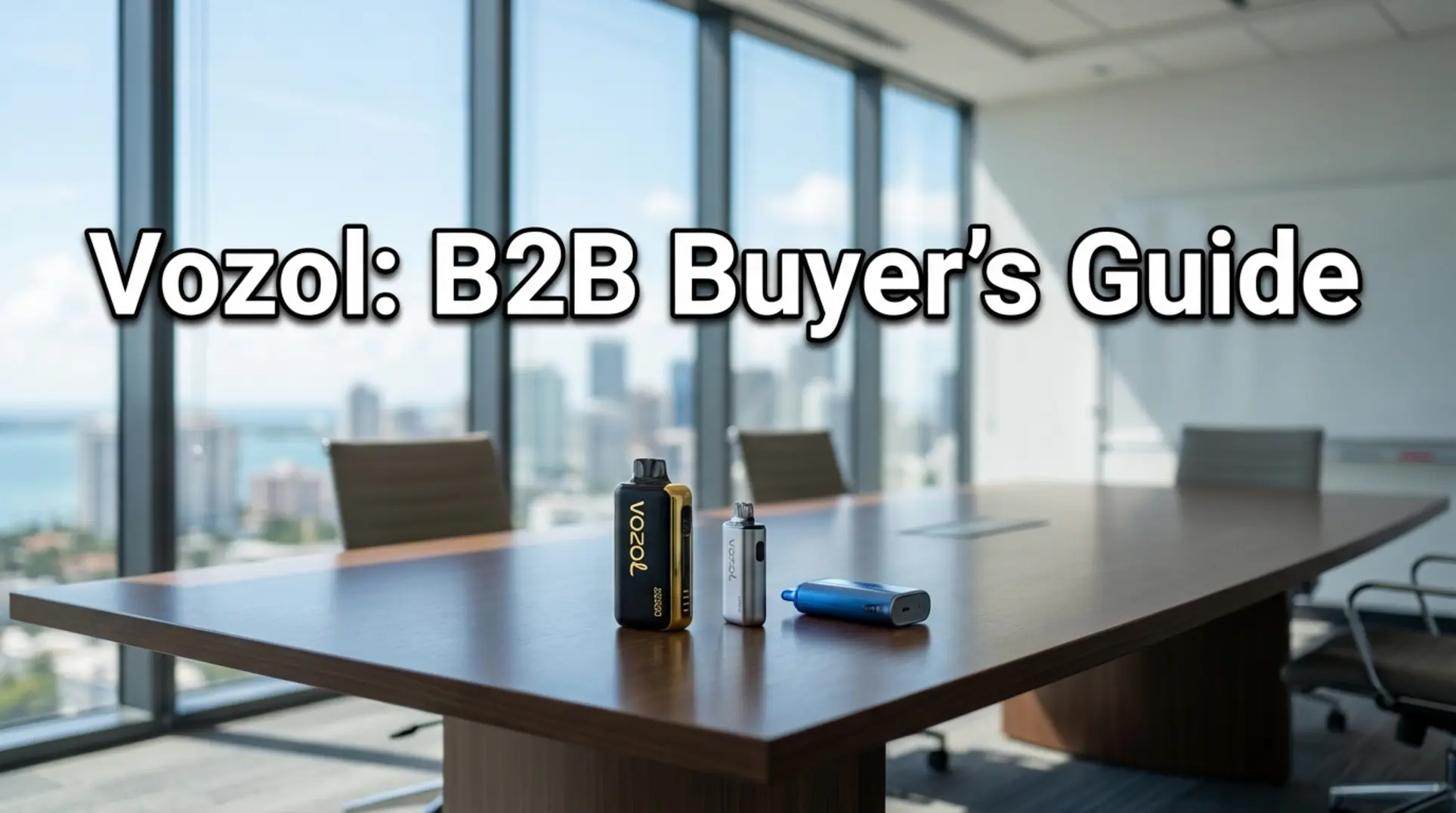 Vozol Gear 25000 vs Cystadleuwyr: Canllaw Prynwr B2B