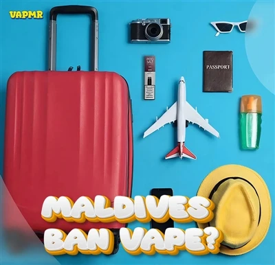O Dachwedd 15, Bydd Vape yn cael ei Wahardd rhag mynd i'r Maldives.