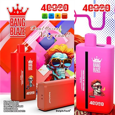 Bang Blaze 40000 40K Puffs Deuol Flavors