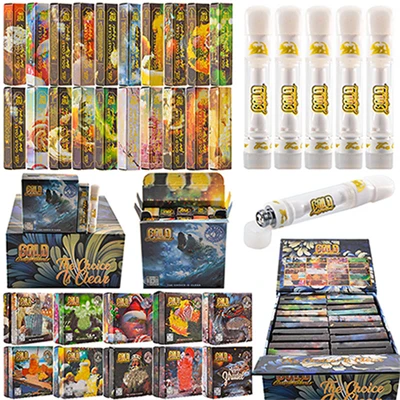 GCC VAPE Cart Gold Coast Clear 510thread Batri Atomizer
