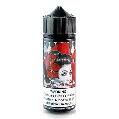 Lemonêd mefus gan gyfres adam bom 120ml